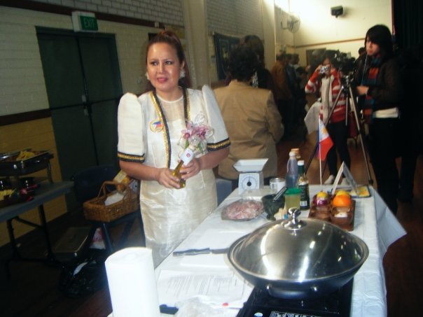 Neria Soliman as Pinoy Master Chef 2009