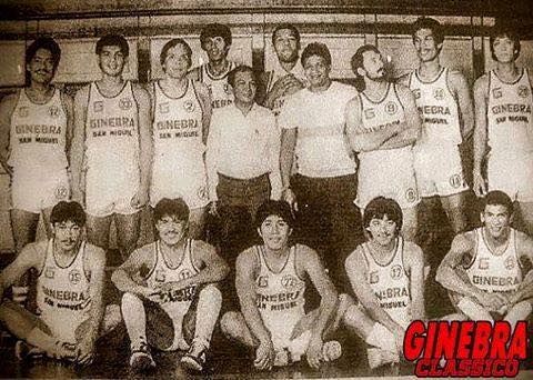 Ginebra was the hottest basketball team in the 80s.