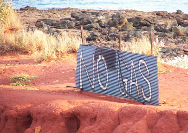 No gas sign off the Kimberley coast