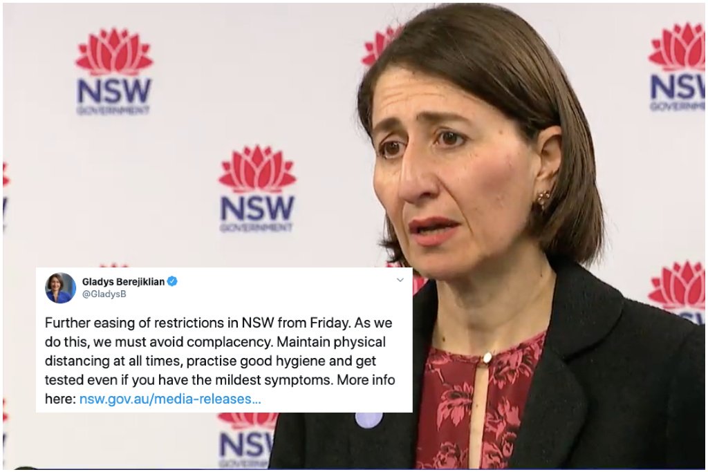 NSW Premier Gladys Berejiklian