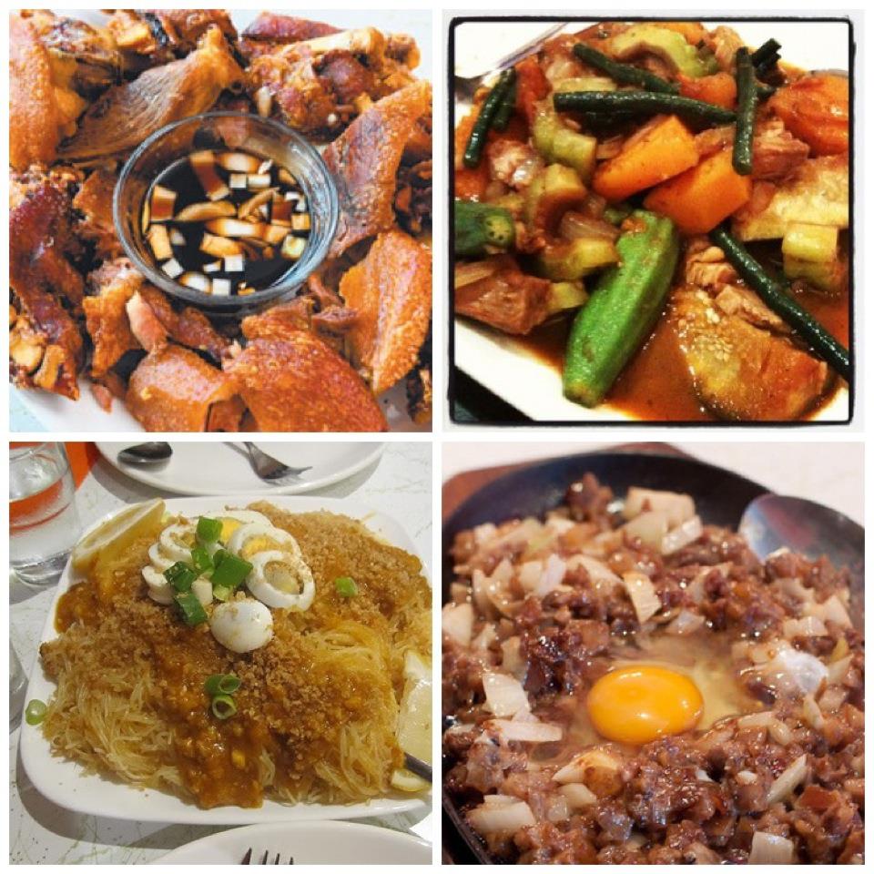 Sizzling Fillo dishes